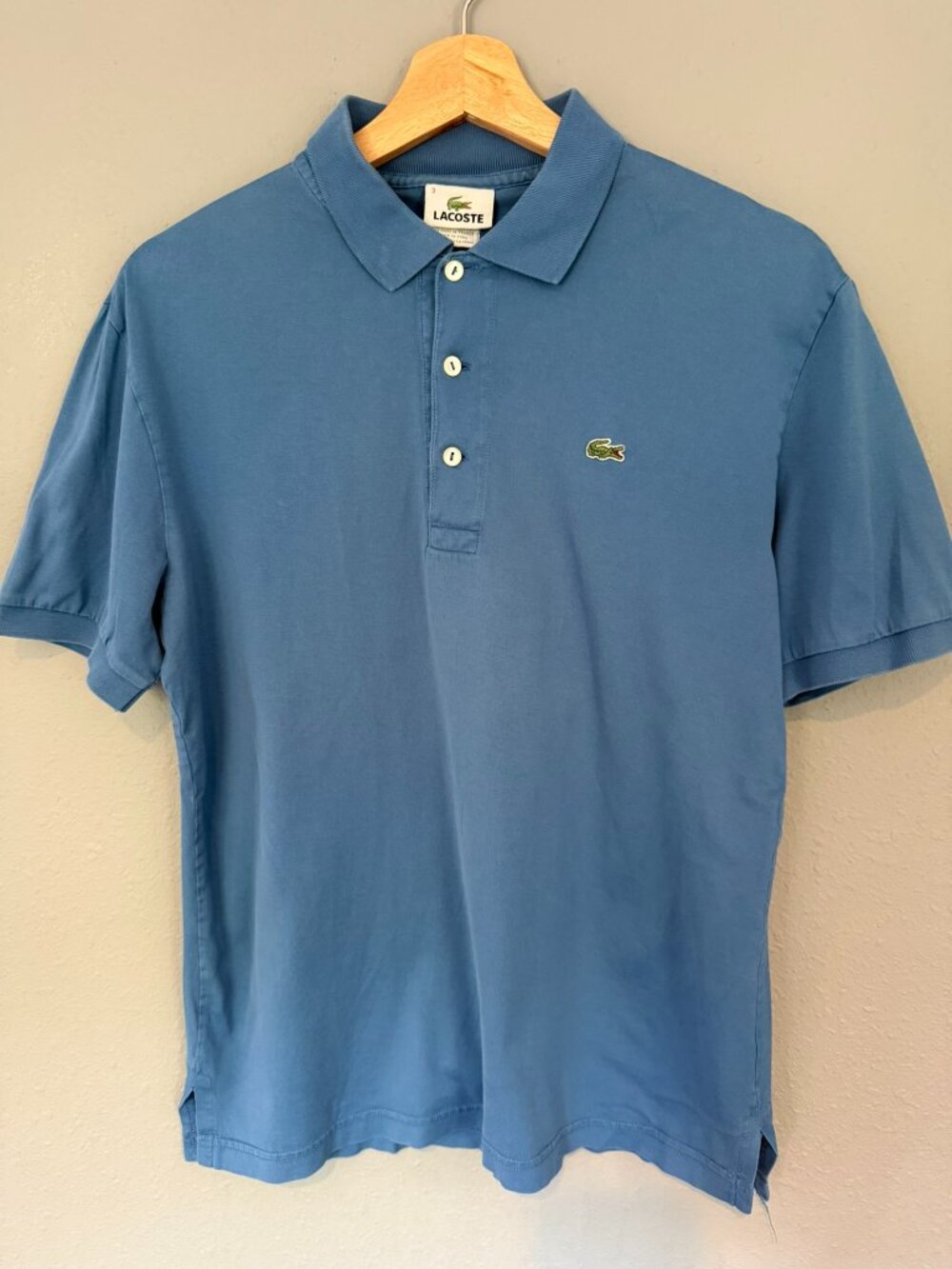 Lacoste Cotton Polo - size 3 (S)
